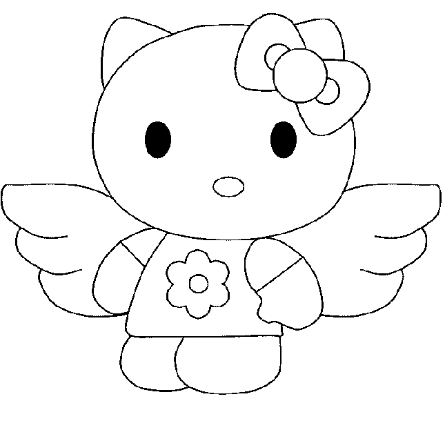 Hello Kitty kolorowanki
